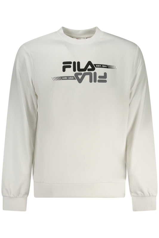 FILA FÉRFI FEHÉR CIPZÁROS PULÓVER