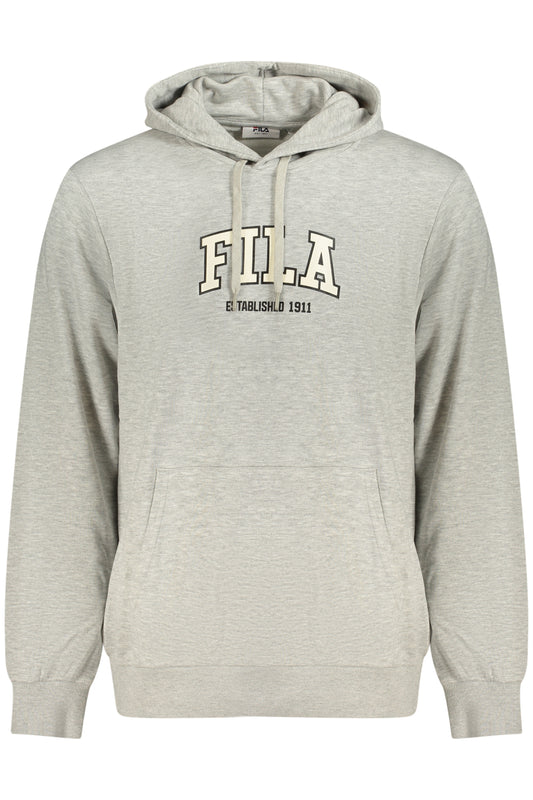 FILA FÉRFI SZÜRKE CIPZÁROS PULÓVER