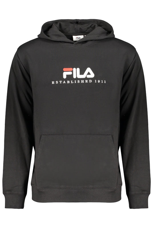 FILA FÉRFI FEKETE CIPZÁROS PULÓVER