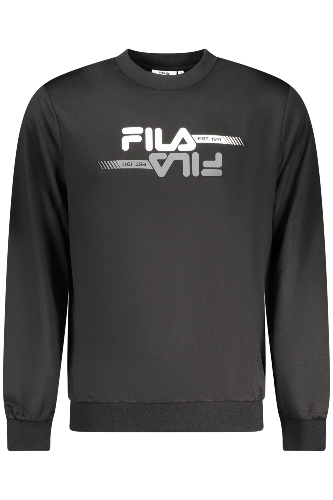 FILA FÉRFI FEKETE CIPZÁROS PULÓVER