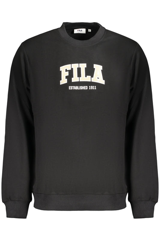 FILA FÉRFI FEKETE CIPZÁROS PULÓVER