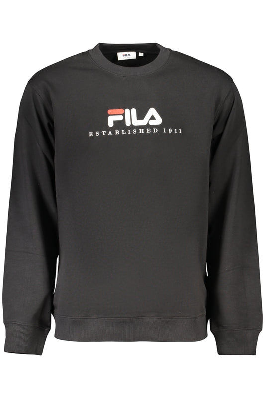 FILA FÉRFI FEKETE CIPZÁROS PULÓVER
