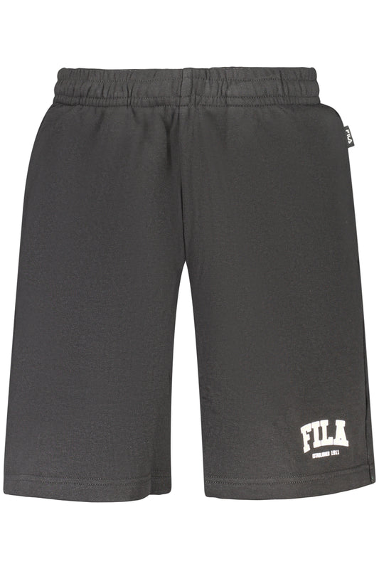 FILA FÉRFI FEKETE RÖVID MELEGÍTŐNADRÁG