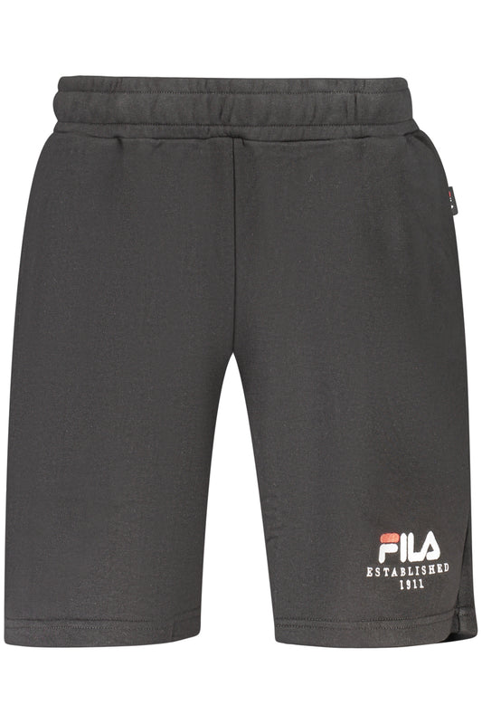 FILA FÉRFI FEKETE RÖVID MELEGÍTŐNADRÁG
