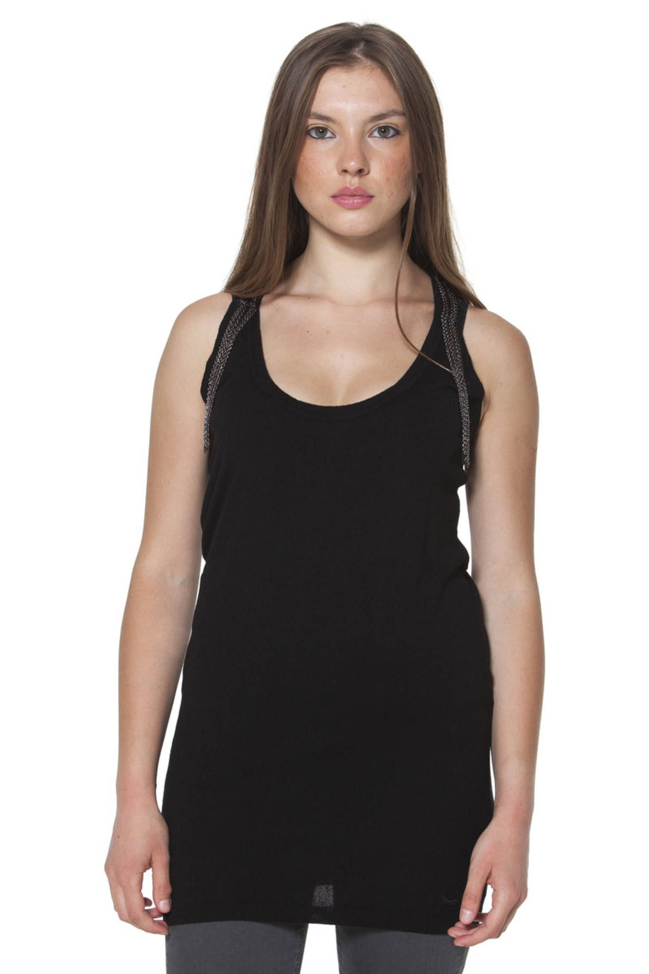 FRED PERRY NŐI FEKETE TANK