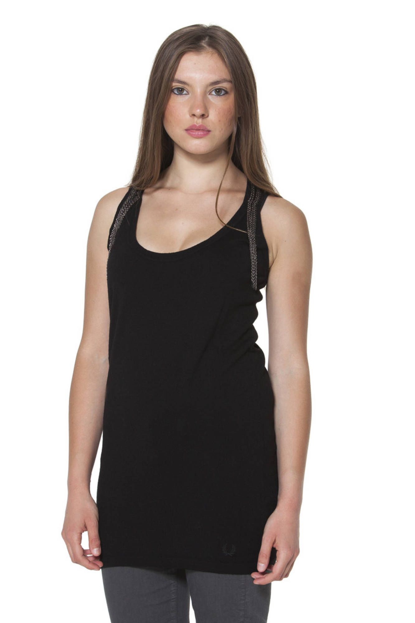FRED PERRY NŐI FEKETE TANK