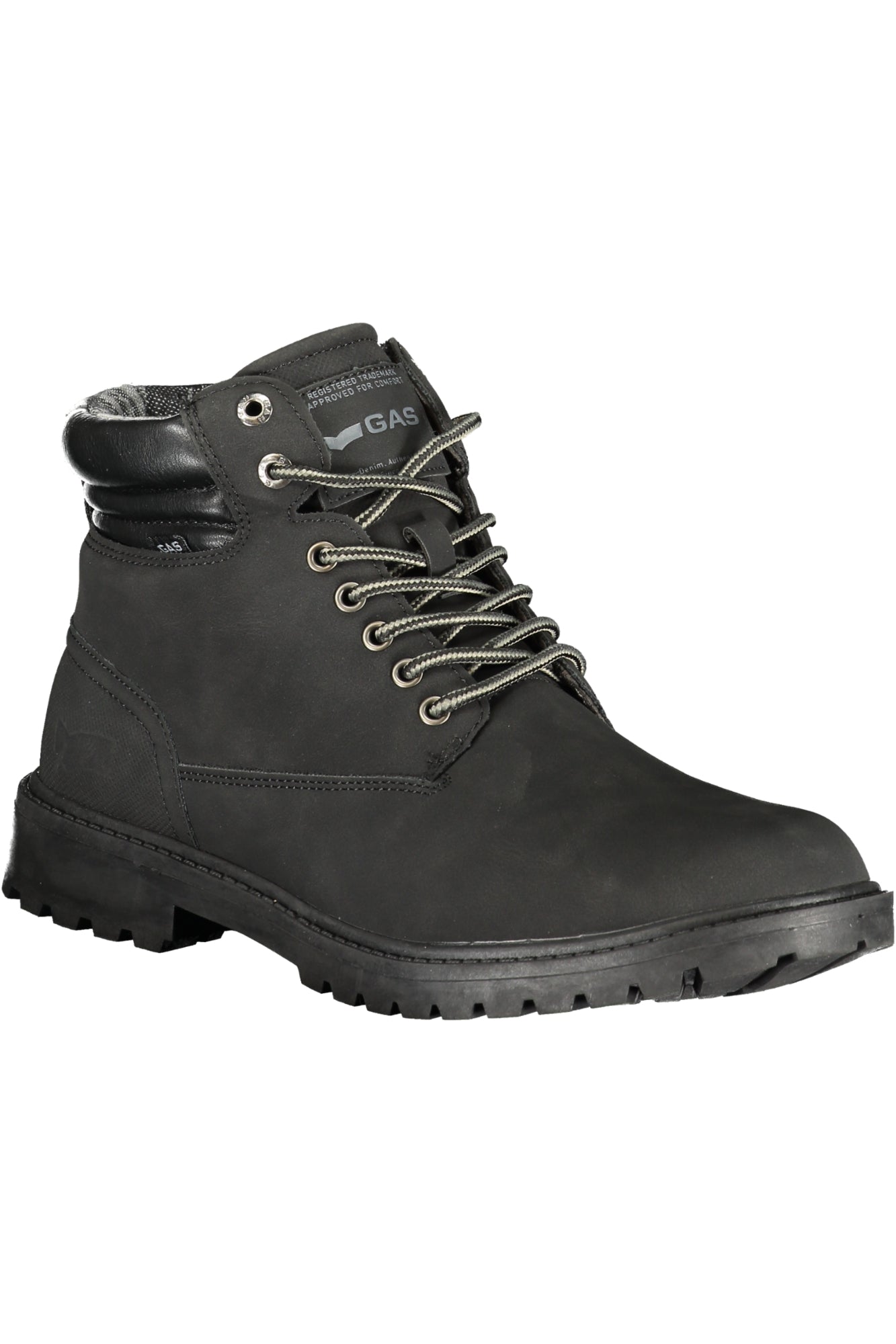 GAS FOOTWEAR FÉRFI FEKETE CSIZMA