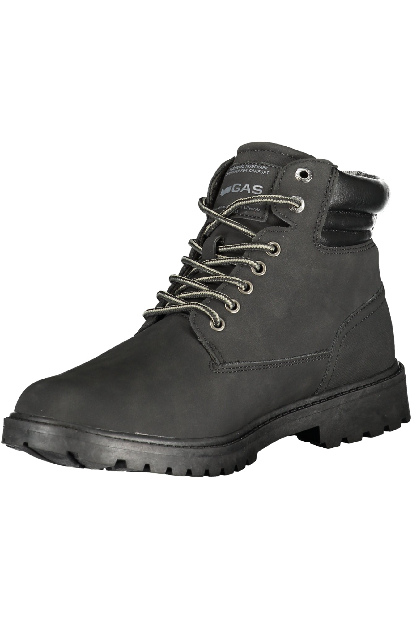GAS FOOTWEAR FÉRFI FEKETE CSIZMA