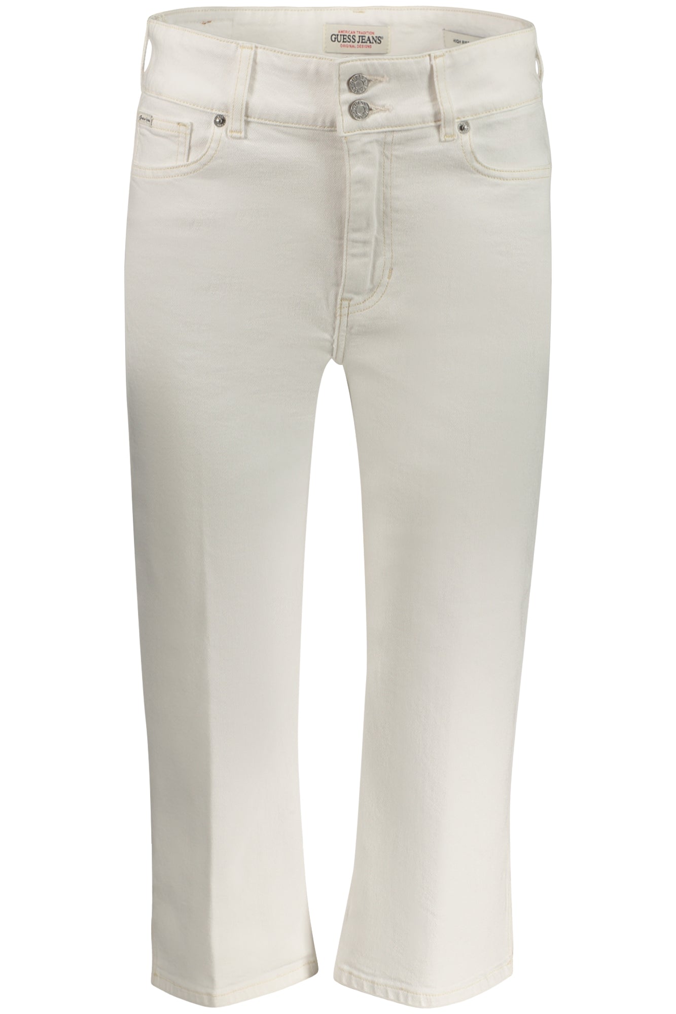 GUESS JEANS NŐI FEHÉR FARMER CAPER