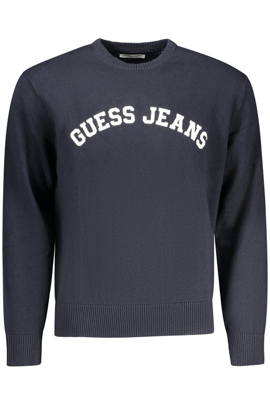 GUESS JEANS FÉRFI KÉK PULÓVER