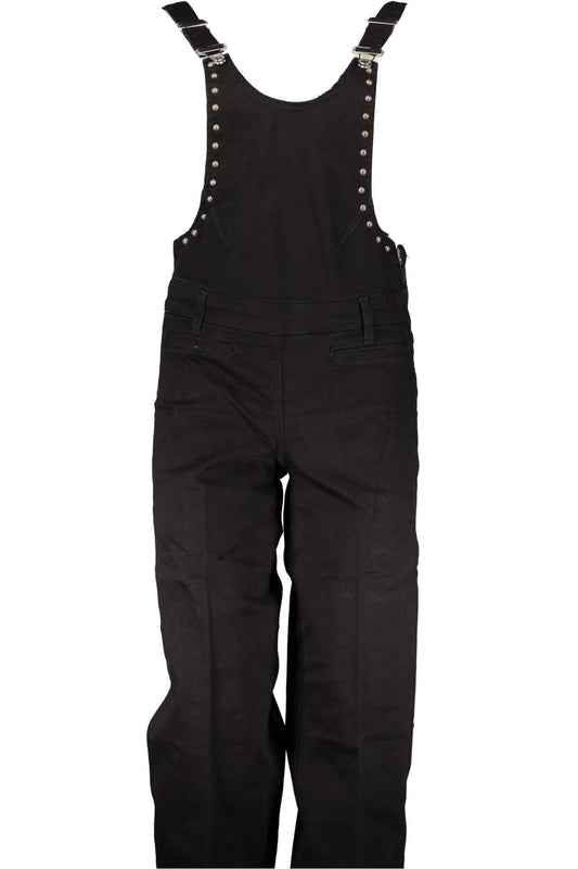 GUESS JEANS NŐI FEKETE DUNGAREES NADRÁG