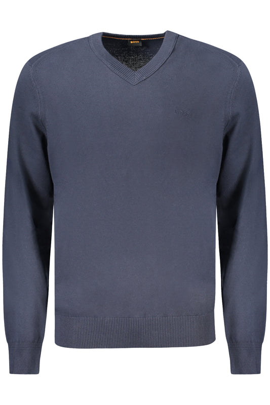 HUGO BOSS KÉK FÉRFI PULÓVER
