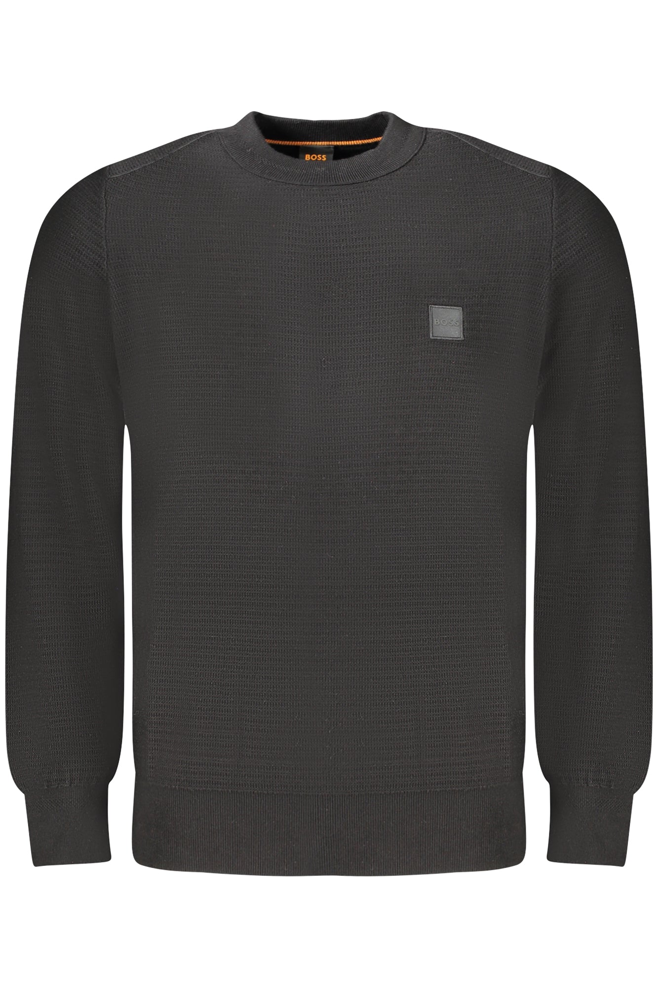 HUGO BOSS FÉRFI FEKETE PULÓVER