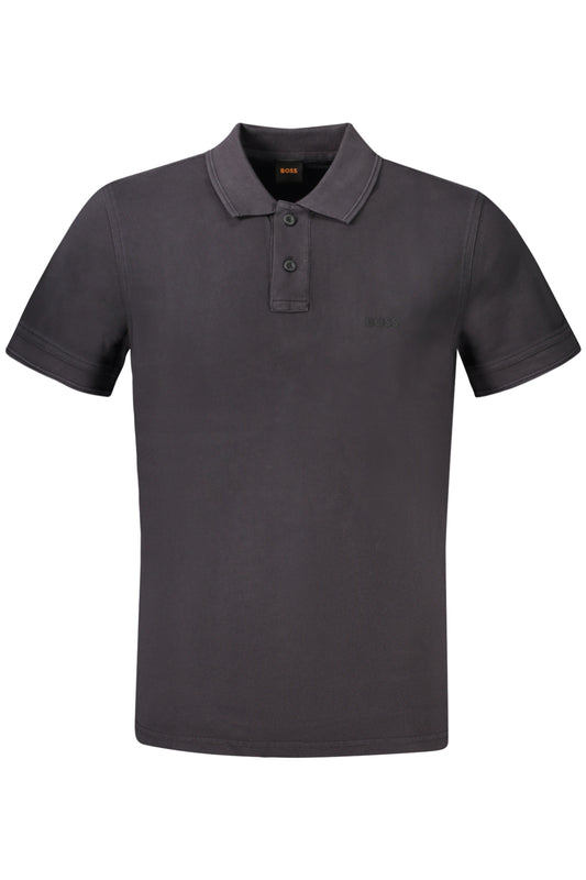 HUGO BOSS POLO RÖVID UJJÚ FÉRFI FEKETE