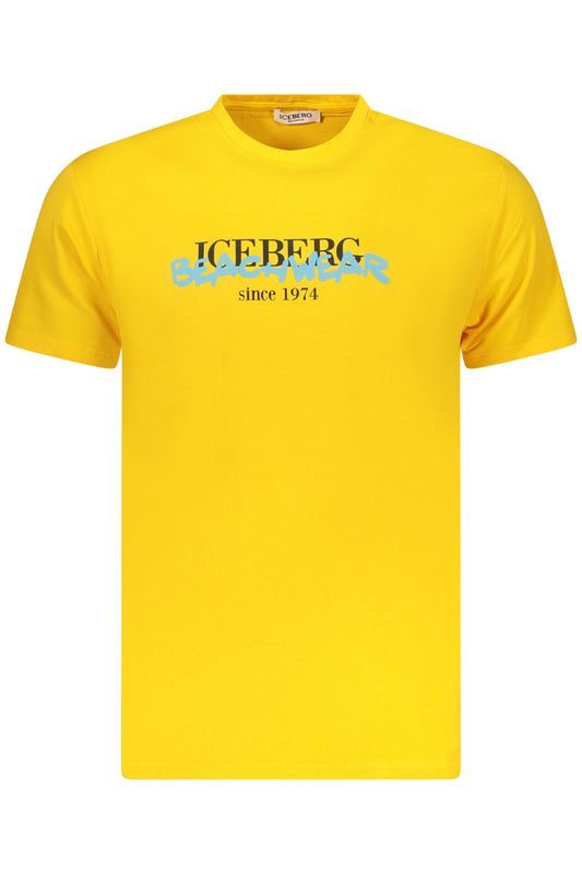 ICEBERG FÉRFI RÖVID UJJÚ SÁRGA PÓLÓ
