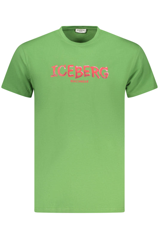 ICEBERG FÉRFI RÖVID UJJÚ PÓLÓ ZÖLD