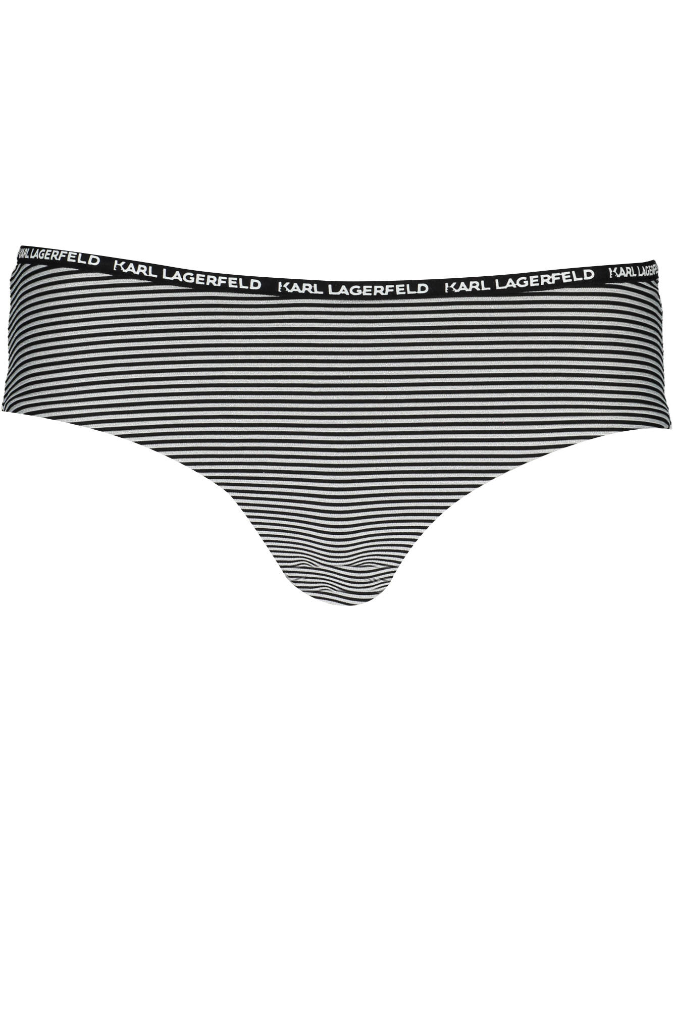 KARL LAGERFELD BEACHWEAR NŐI FÜRDŐRUHA ALSÓ FEKETE