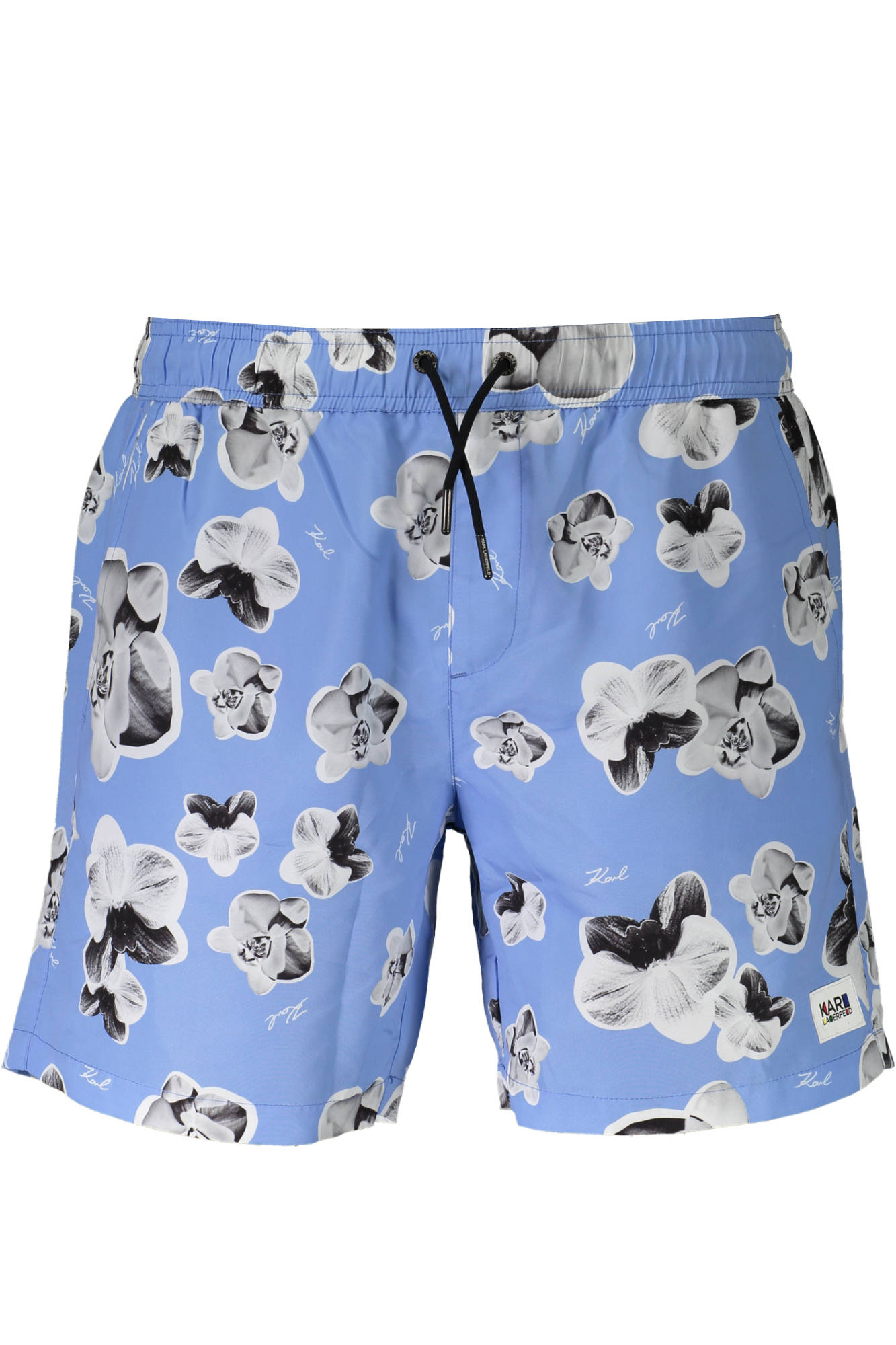 KARL LAGERFELD BEACHWEAR BLUE FÉRFI FÉRFI FELSŐRUHA