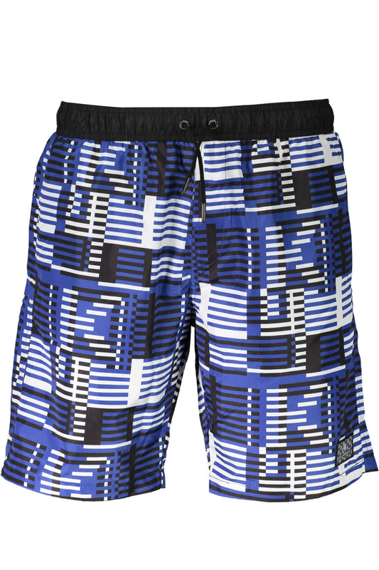 KARL LAGERFELD BEACHWEAR BLUE FÉRFI FÉRFI FELSŐRUHA