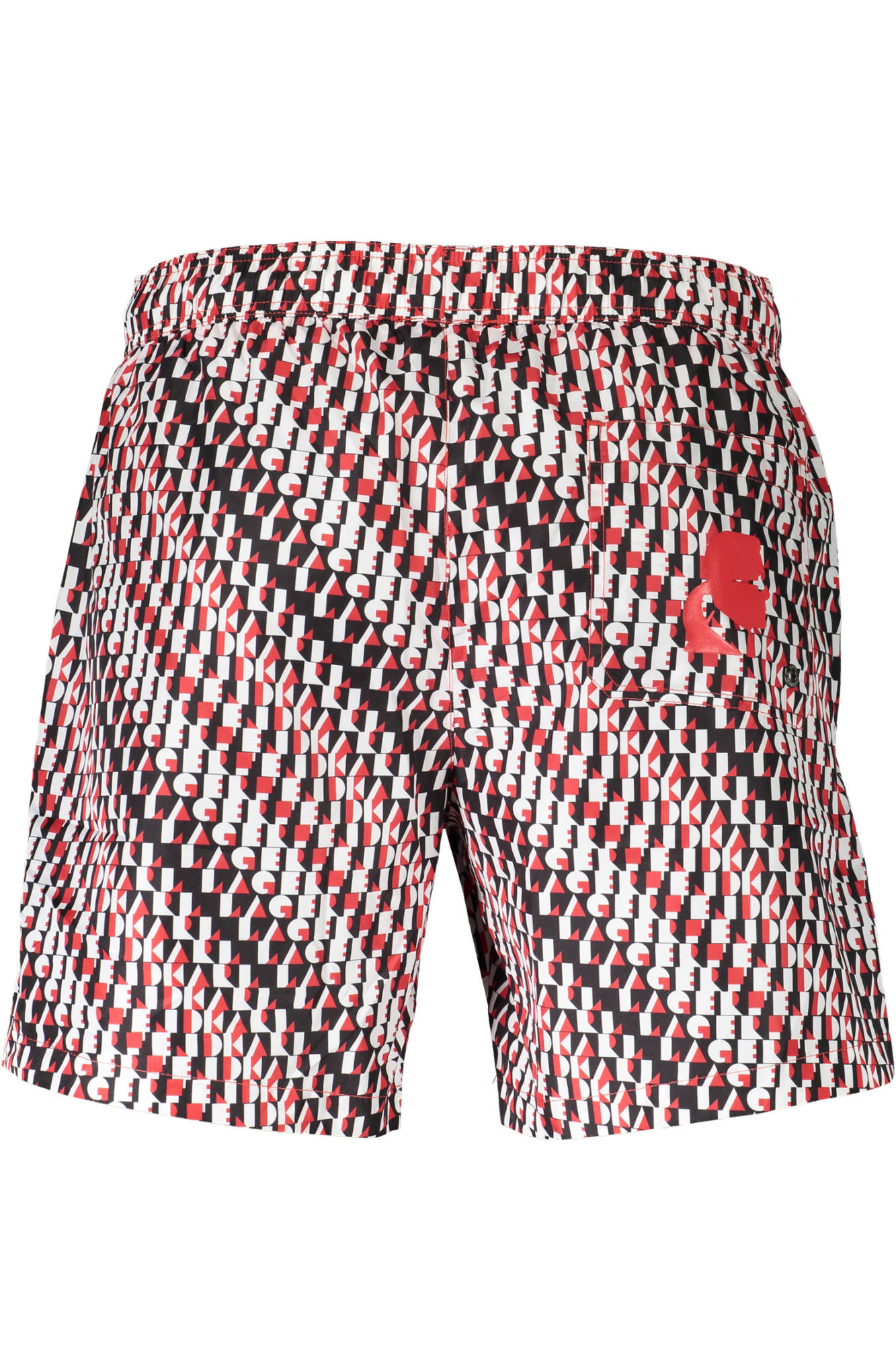 KARL LAGERFELD BEACHWEAR FEKETE FÉRFI FÉRFI FELSŐRUHÁZ