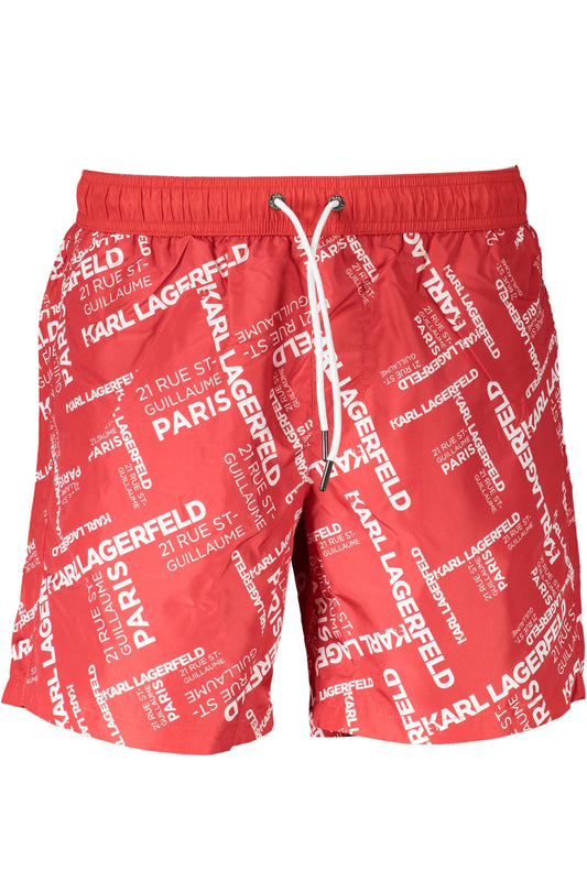 KARL LAGERFELD BEACHWEAR FÉRFI FÜRDŐRUHA ALSÓ PIROS