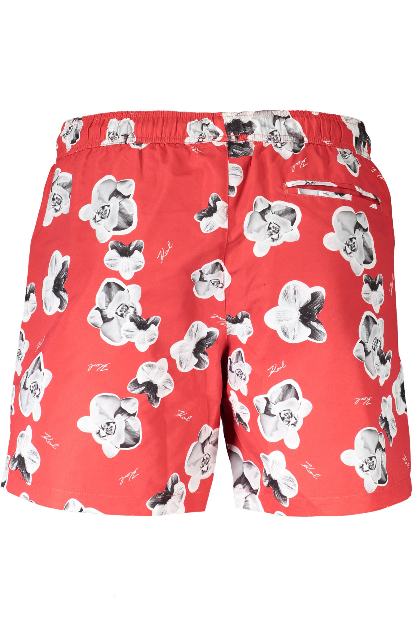 KARL LAGERFELD BEACHWEAR FÉRFI FÜRDŐRUHA ALSÓ PIROS