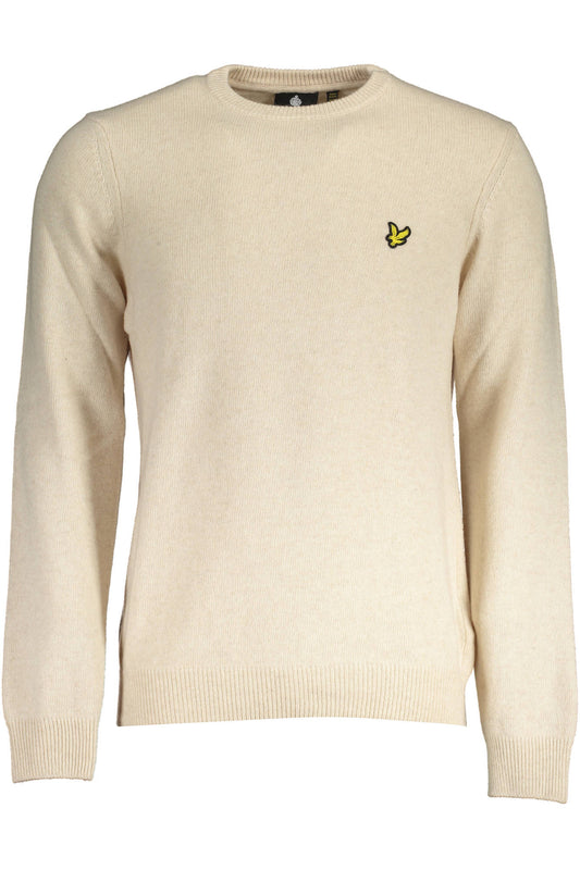 LYLE &amp; SCOTT MAN BÉZS PULÓVER