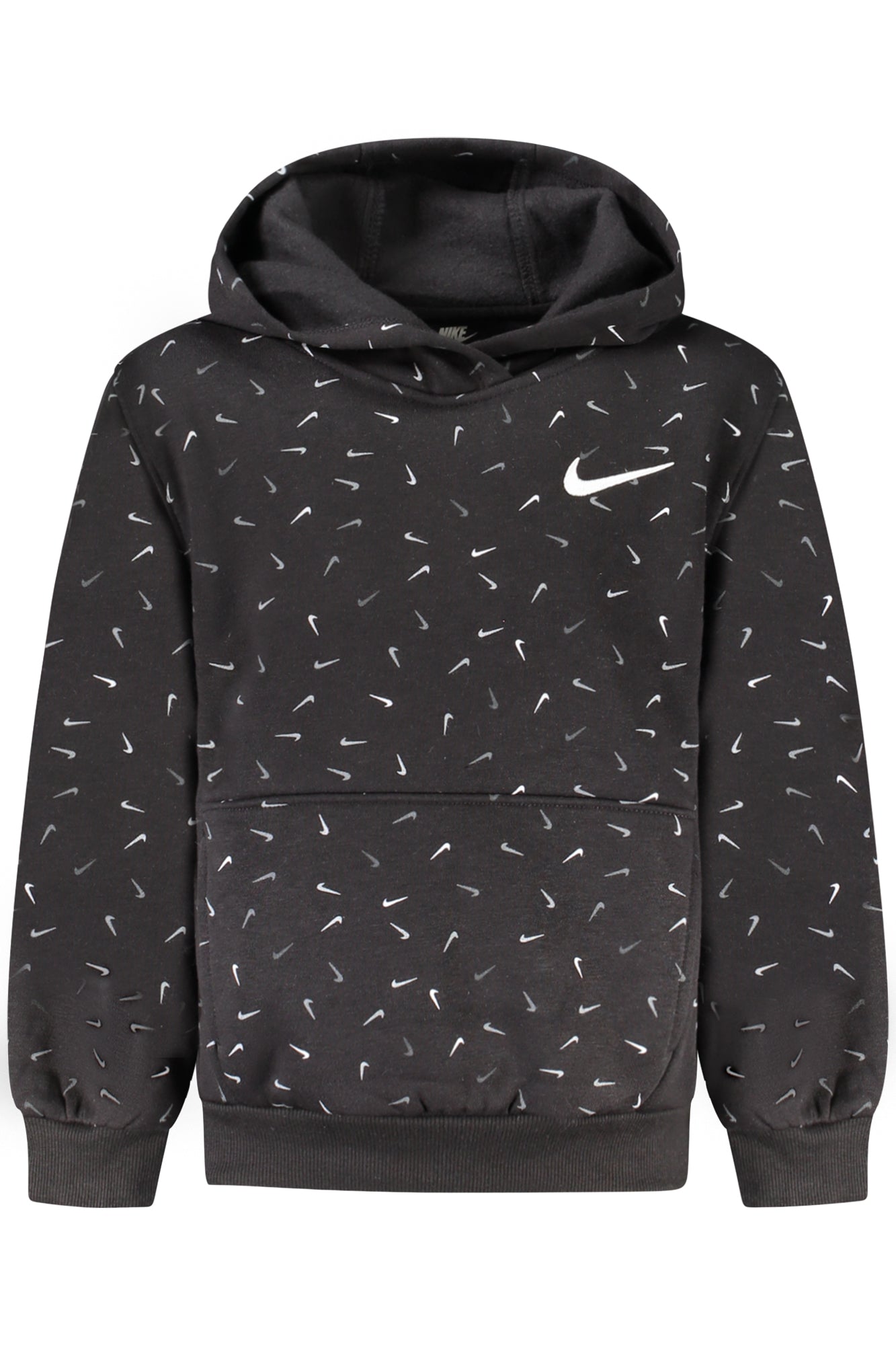 NIKE GYEREK FEKETE CIPZÁROS PULÓVER