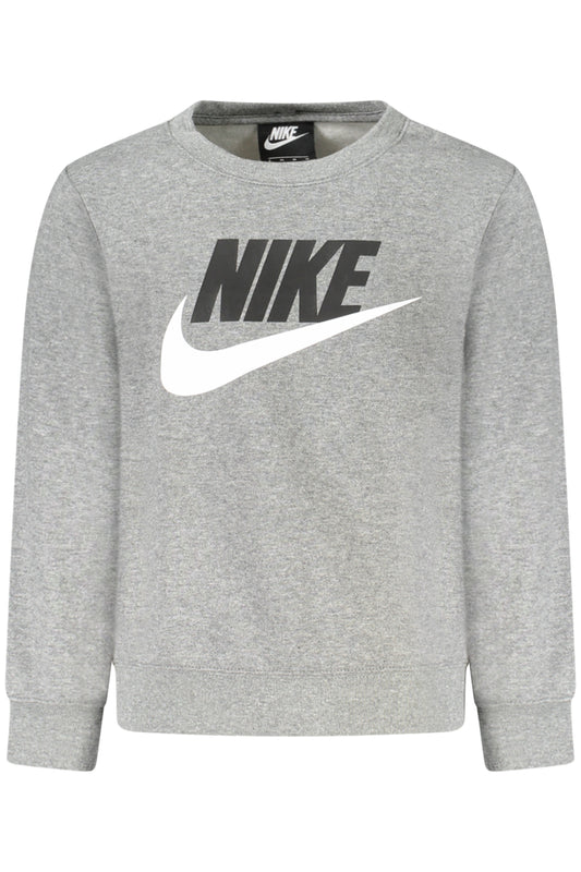 NIKE GYEREK SZÜRKE CIPZÁROS PULÓVER