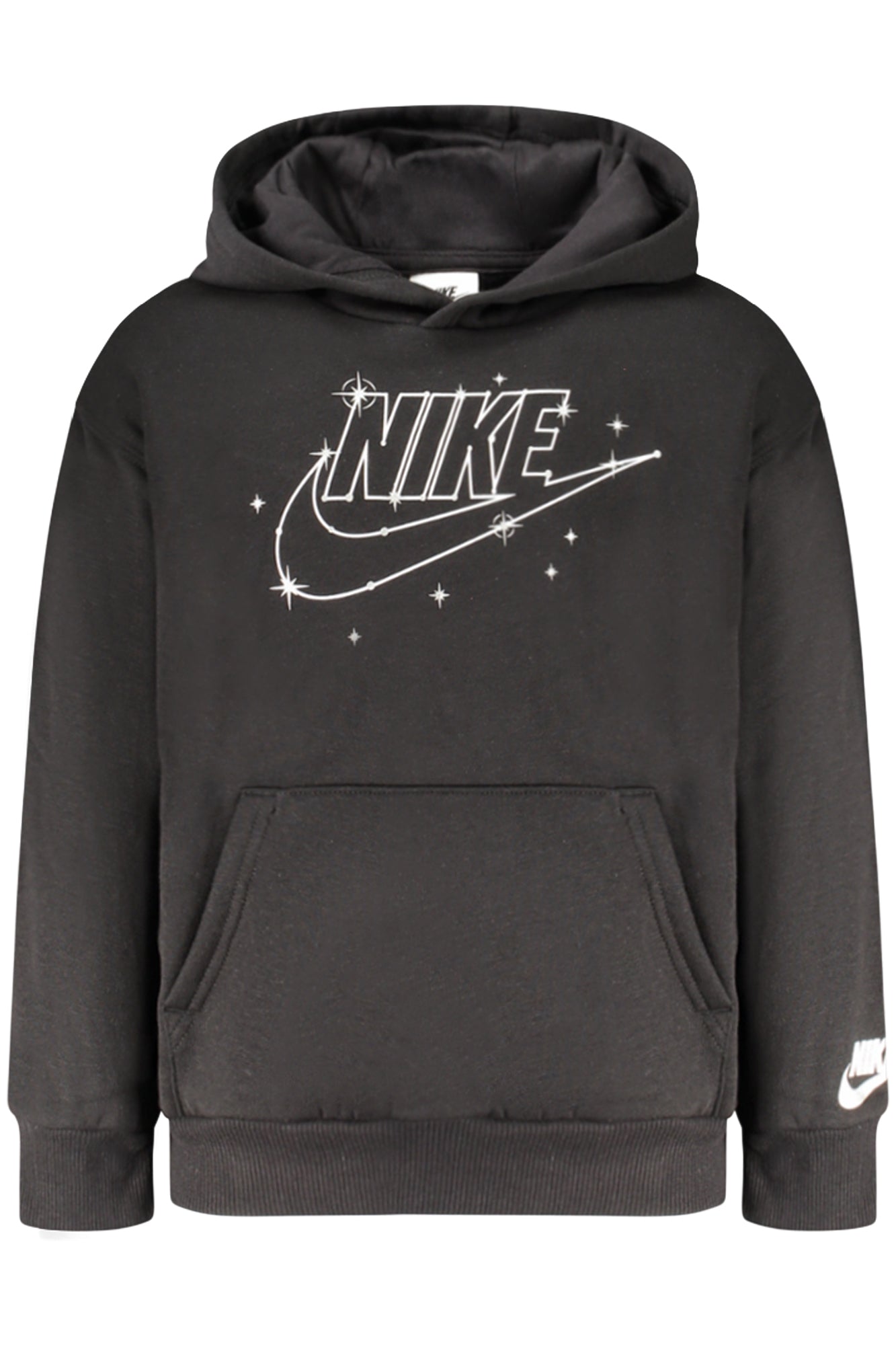 NIKE GYEREK FEKETE CIPZÁROS PULÓVER