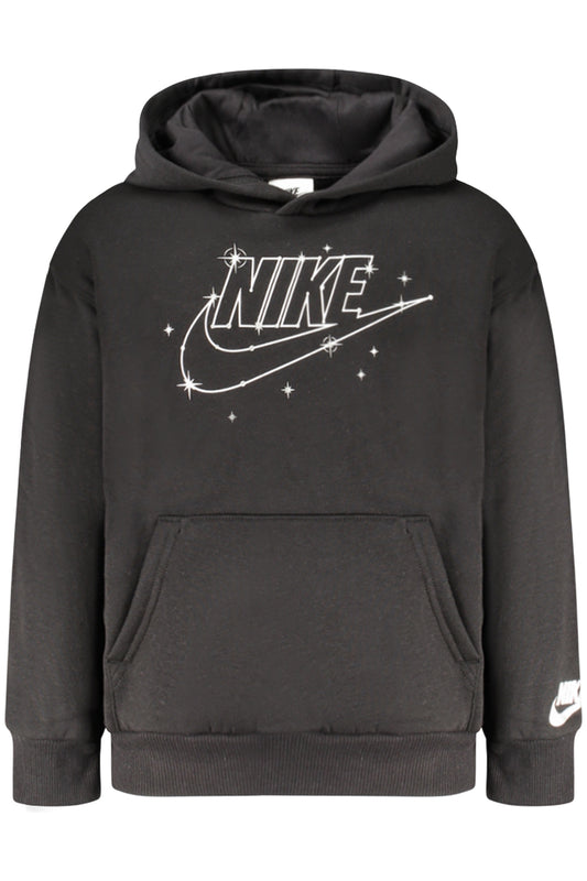 NIKE GYEREK FEKETE CIPZÁROS PULÓVER