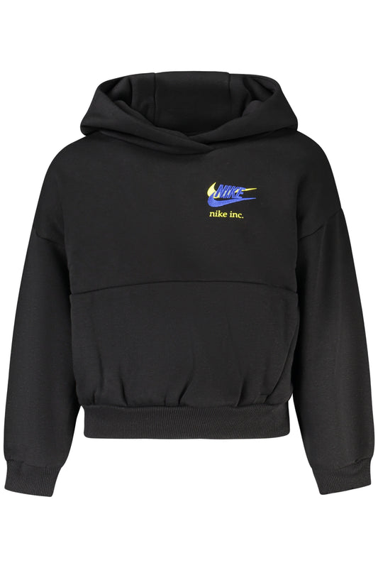NIKE GYEREK FEKETE CIPZÁROS PULÓVER