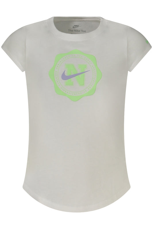 NIKE RÖVID UJJÚ LÁNY PÓLÓ, FEHÉR