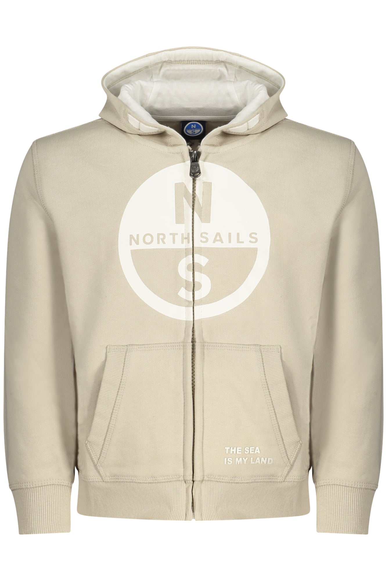 NORTH SAILS GYERMEK BÉZS CIPZÁROS PULÓVER