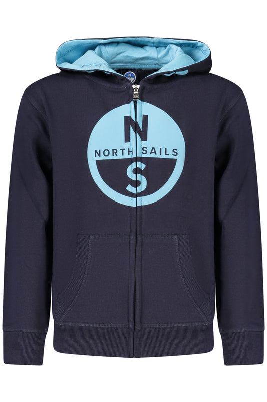 NORTH SAILS GYERMEK KÉK CIPZÁROS PULÓVER