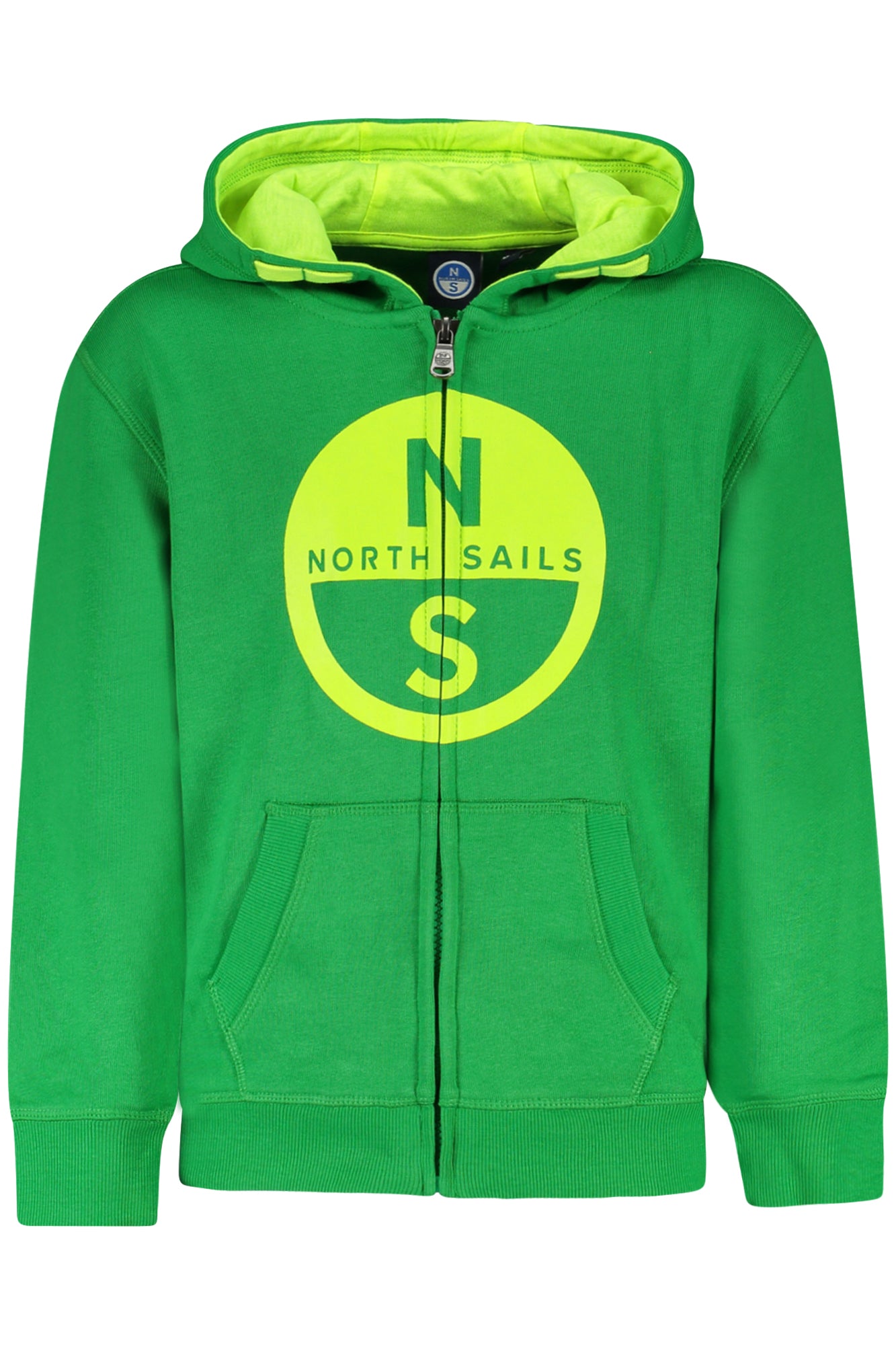 NORTH SAILS GYERMEK CIPZÁRAS PULÓVER ZÖLD