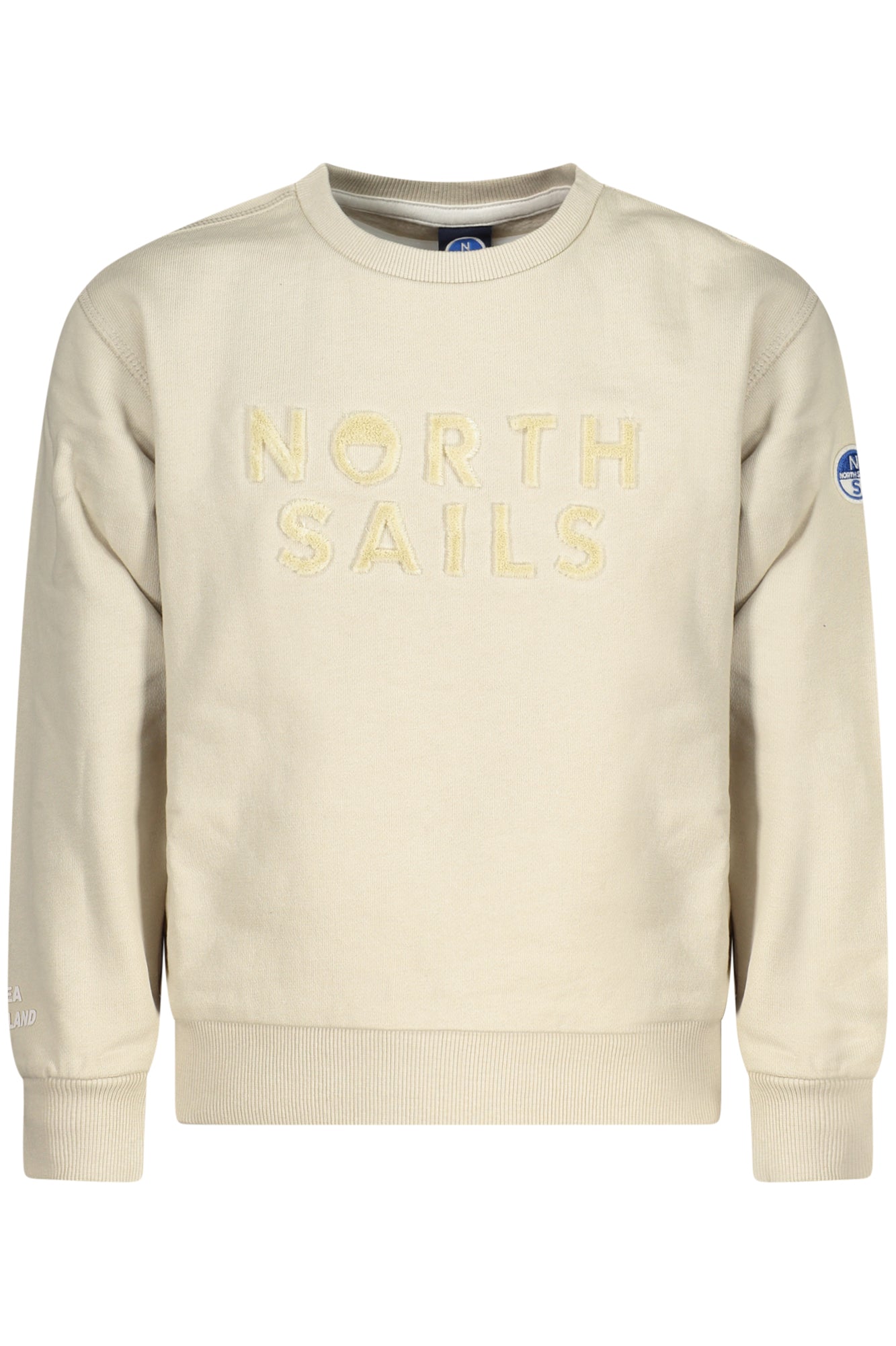 NORTH SAILS GYERMEK CIPZÁRAS PULÓVER, BÉZS