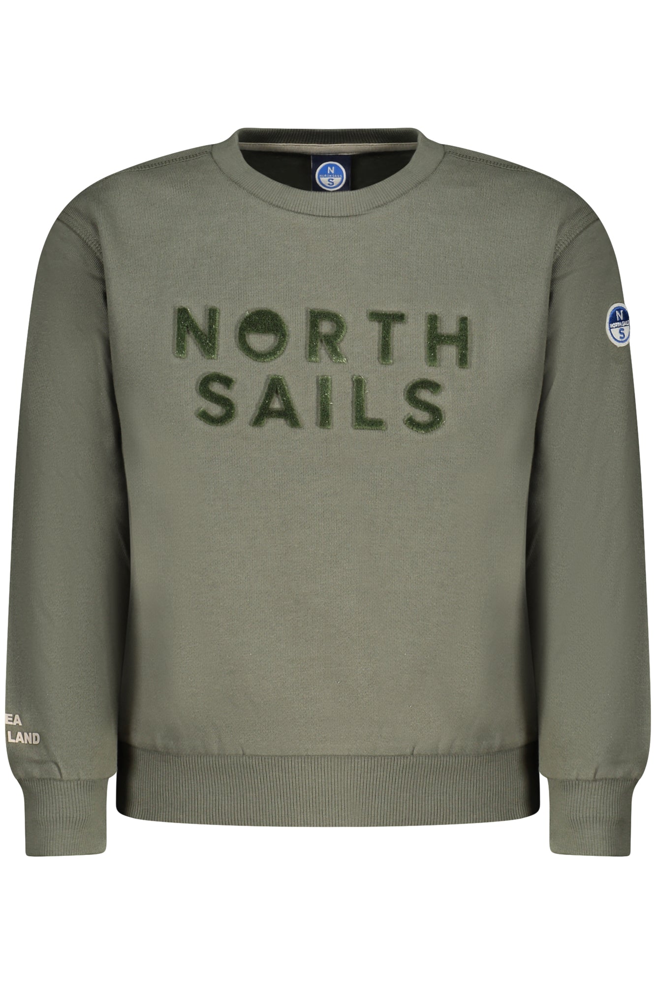 NORTH SAILS GYERMEK CIPZÁRAS PULÓVER, ZÖLD