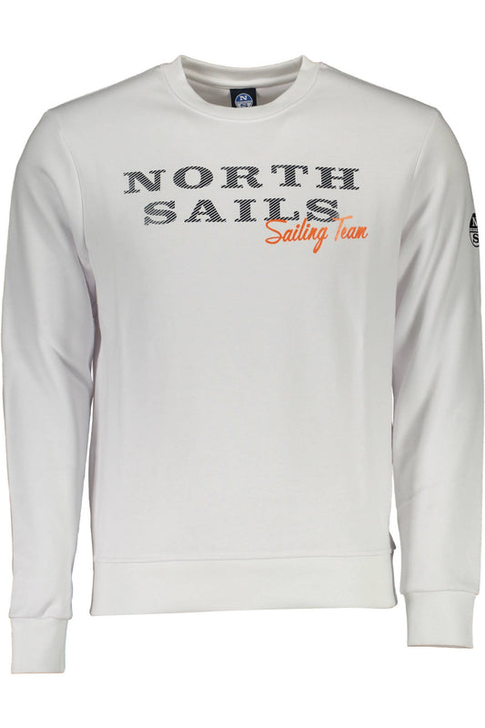 NORTH SAILS FÉRFI CIPZÁRAS PULÓVER FEHÉR