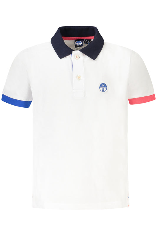 NORTH SAILS POLO RÖVID UJJÚ GYERMEK FEHÉR
