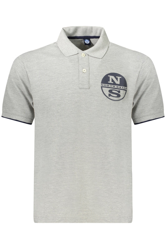 NORTH SAILS FÉRFI RÖVID UJJÚ POLO SZÜRKE