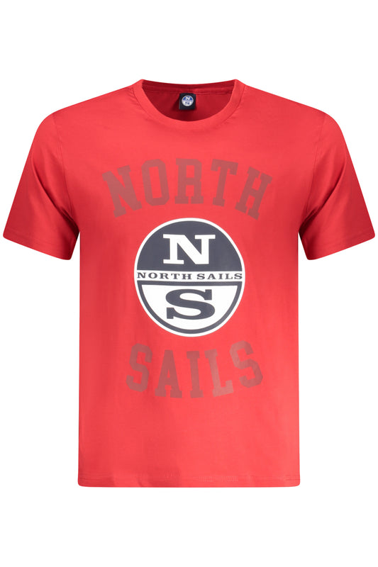 NORTH SAILS FÉRFI RÖVID UJJÚ PÓLÓ, PIROS