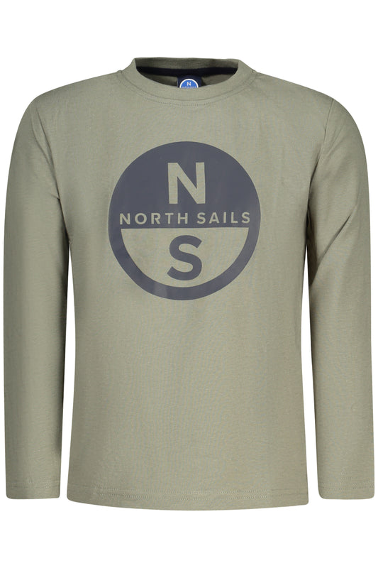 NORTH SAILS GYERMEK HOSSZÚ UJJÚ PÓLÓ, ZÖLD