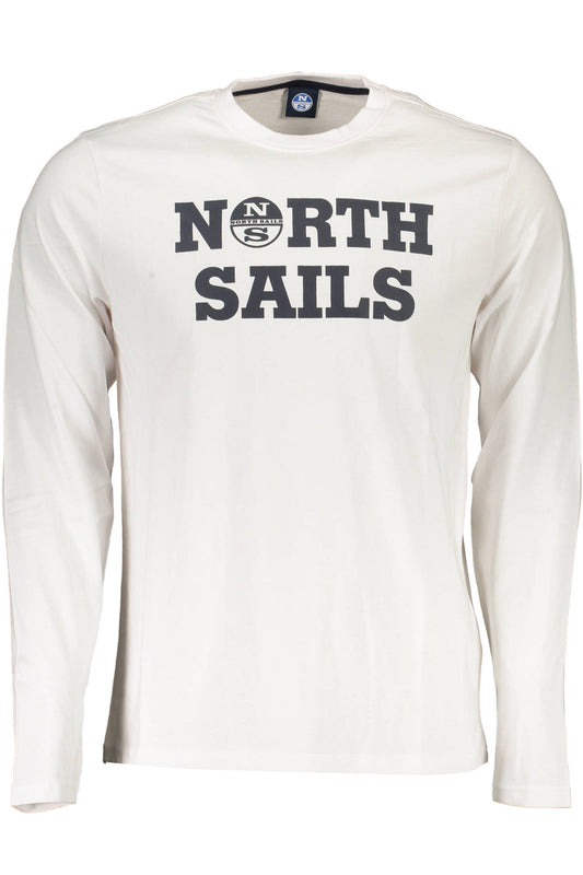 NORTH SAILS HOSSZÚ UJJÚ FÉRFI PÓLÓ FEHÉR