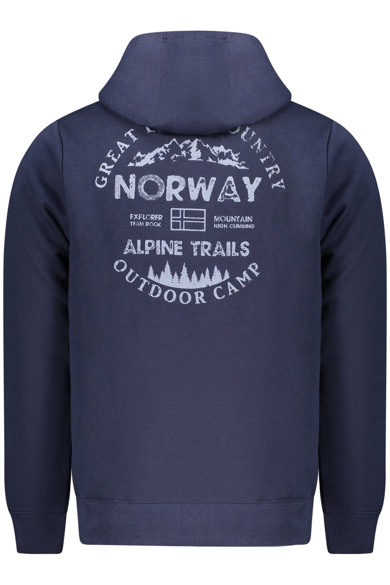 NORWAY 1963 FÉRFI KÉK CIPZÁROS PULÓVER