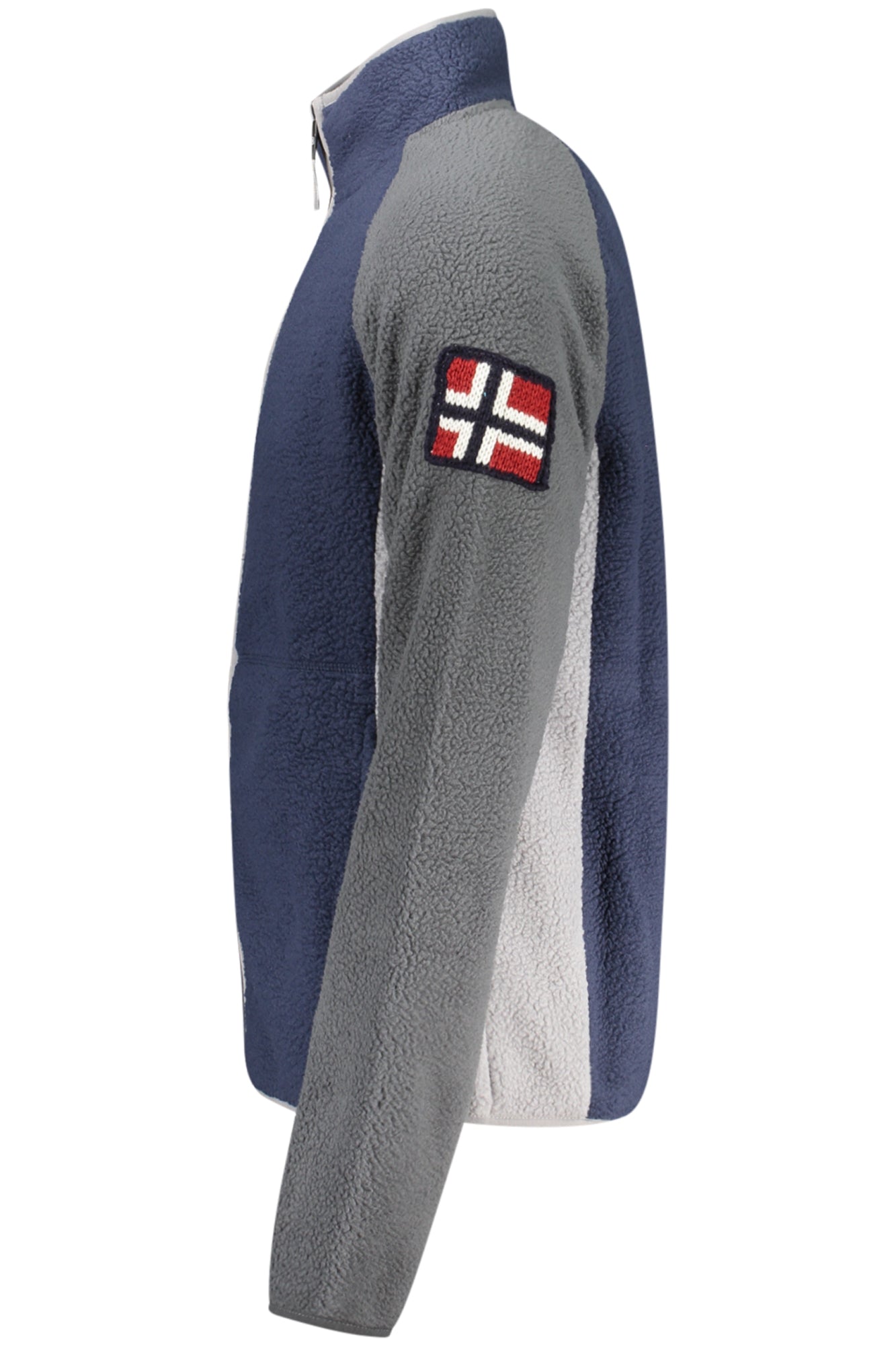 NORWAY 1963 FÉRFI KÉK CIPZÁROS PULÓVER