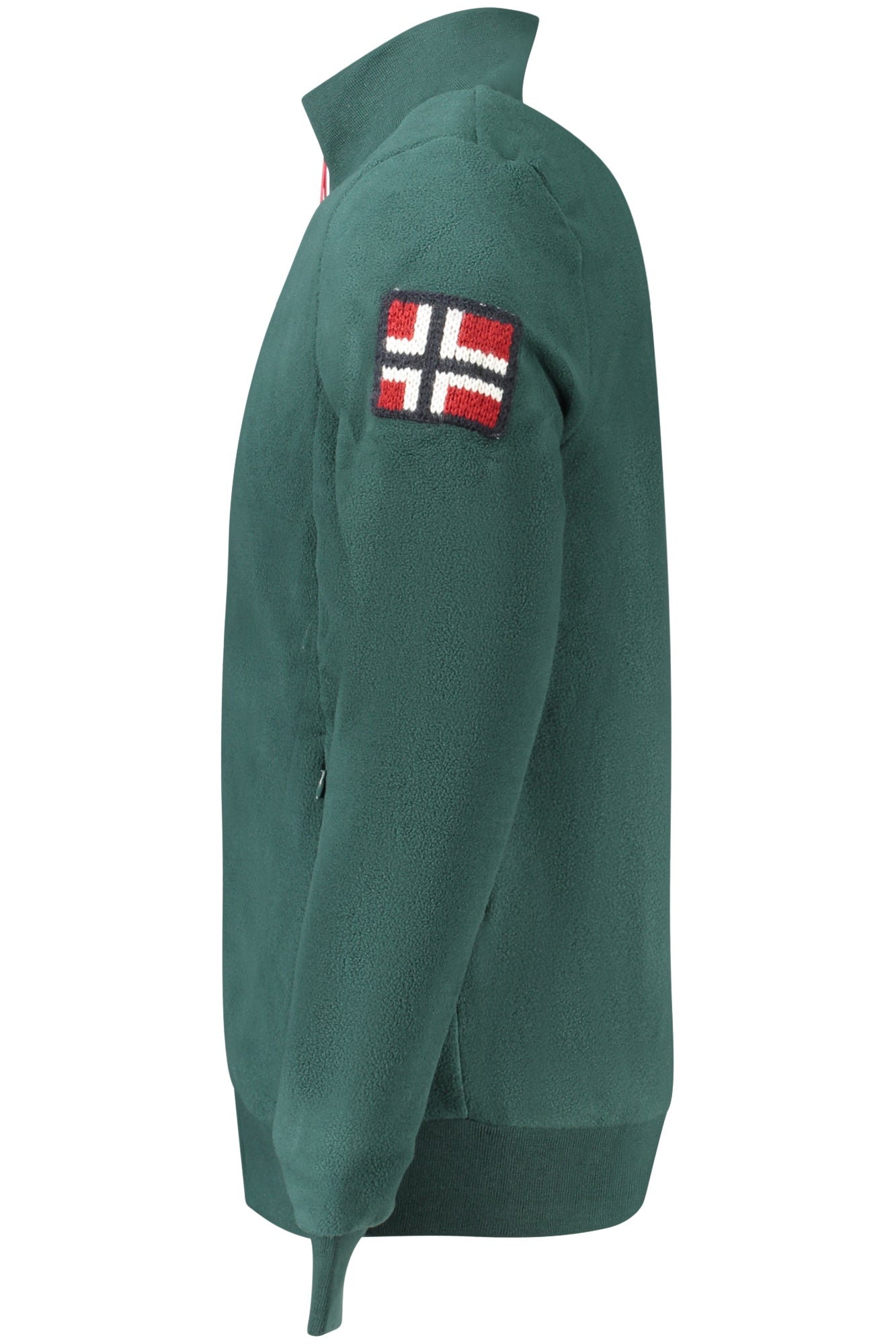 NORWAY 1963 FÉRFI ZÖLD CIPZÁROS PULÓVER