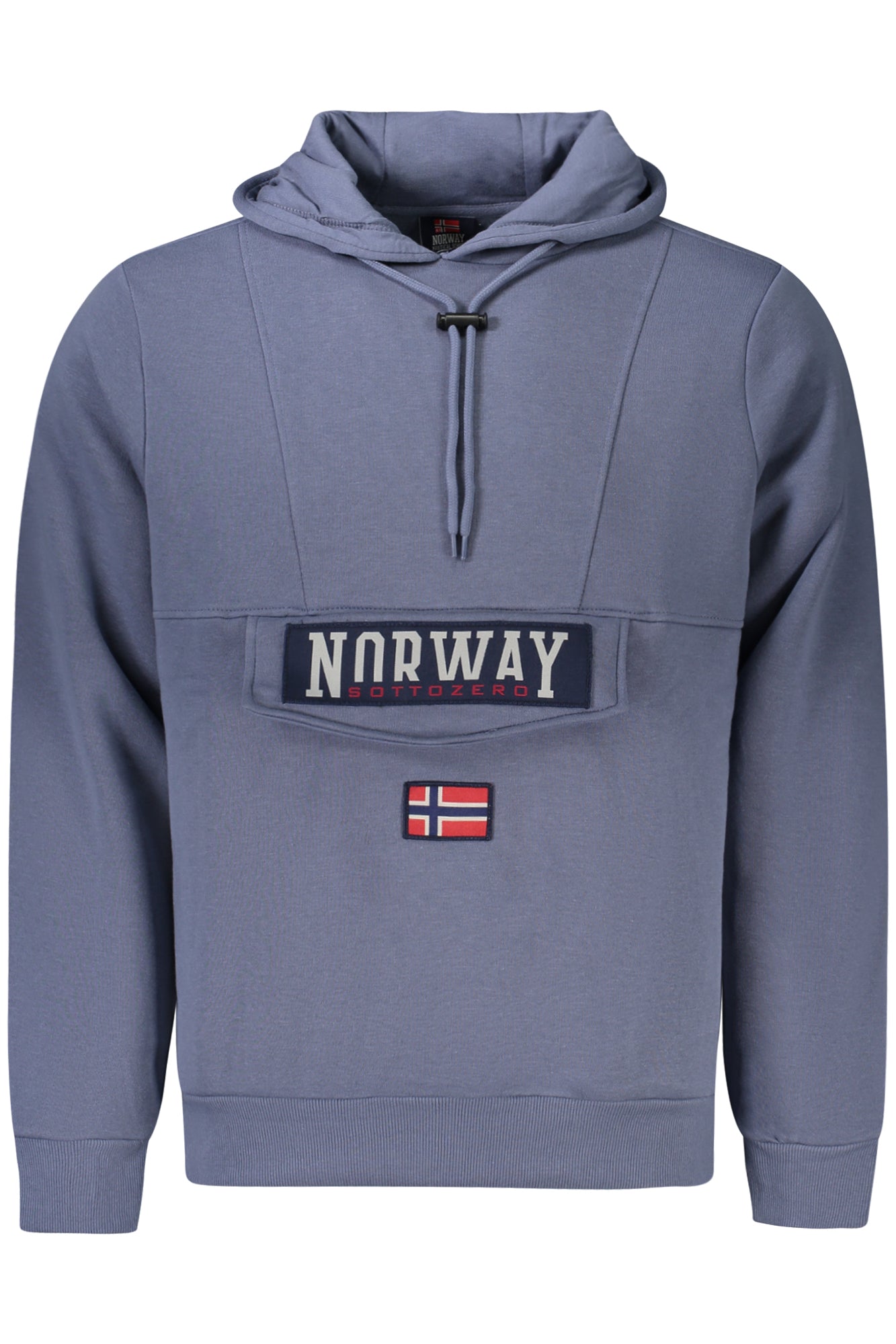 NORWAY 1963 FÉRFI KÉK CIPZÁROS PULÓVER