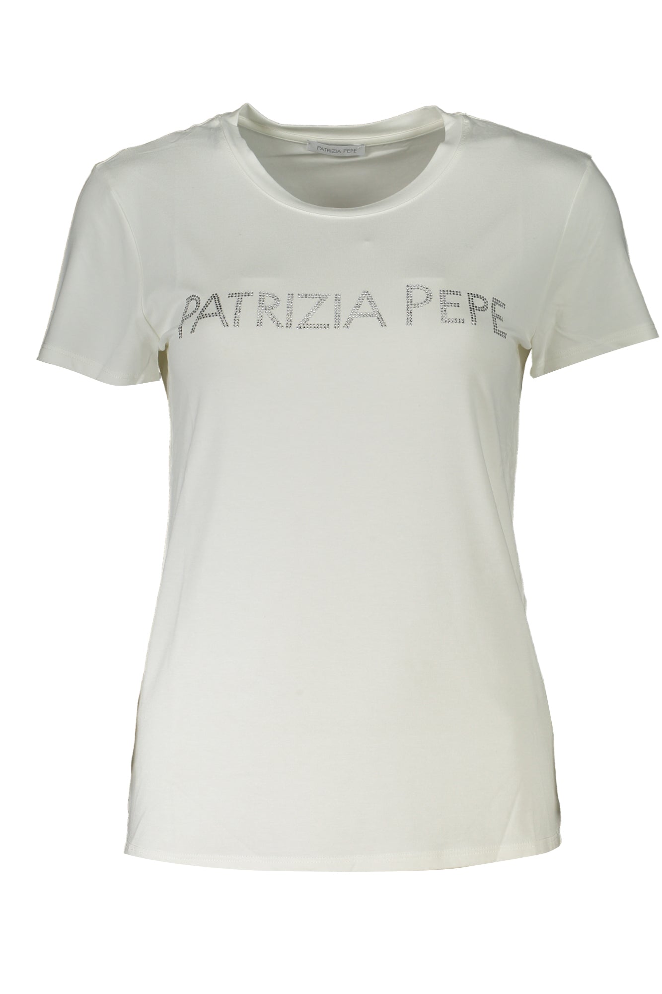 PATRIZIA PEPE NŐI RÖVID UJJÚ PÓLÓ, FEHÉR