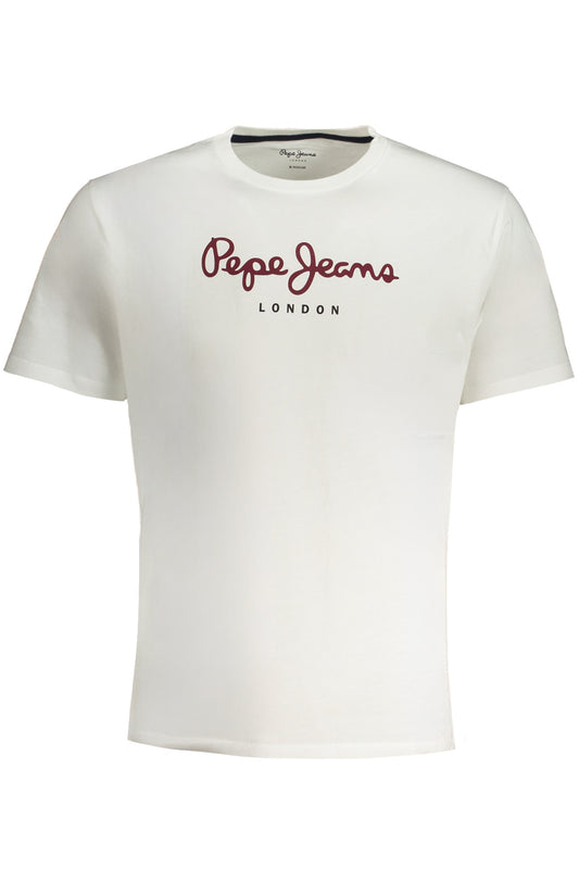 PEPE JEANS FÉRFI RÖVID UJJÚ PÓLÓ, FEHÉR